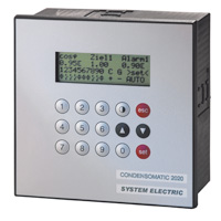 SYSTEM ELECTRIC: Reactive power controller, CONDENSOMATIC CR2020