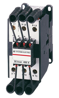 SYSTEM ELECTRIC: Capacitor contactor